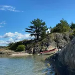 Waterfront On Idyllic Rosholmen Σπίτι διακοπών Jomfruland