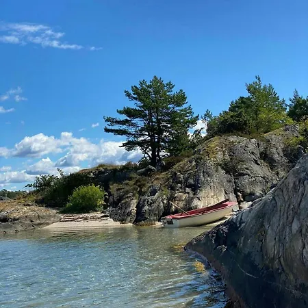 Waterfront On Idyllic Rosholmen Σπίτι διακοπών Jomfruland
